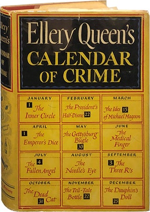 Item #5941 Ellery Queen's Calendar of Crime. Ellery Queen
