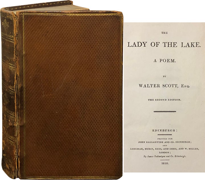 Item #6553 The Lady of the Lake. Sir Walter Scott.