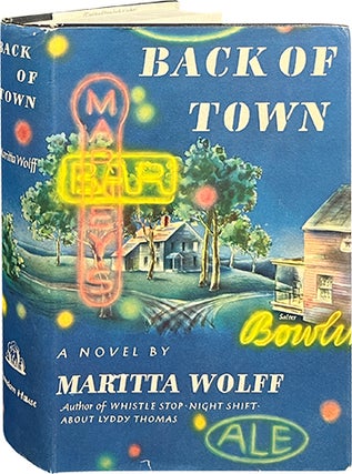 Item #6722 Back of Town. Maritta Wolff