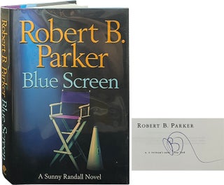 Item #6741 Blue Screen. Robert B. Parker