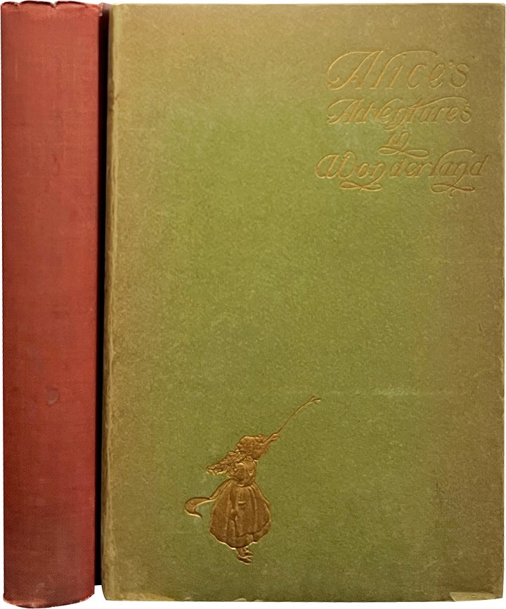 Item #6837 Alice's Adventures in Wonderland and Through the Looking Glass. Lewis Carroll.