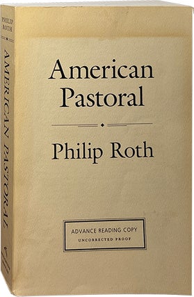 Item #6861 American Pastoral. Philip Roth