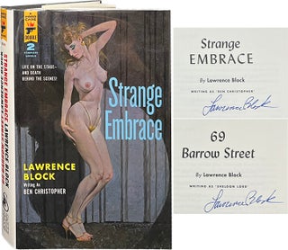 Item #6892 Strange Embrace and 69 Barrow Street. Lawrence Block