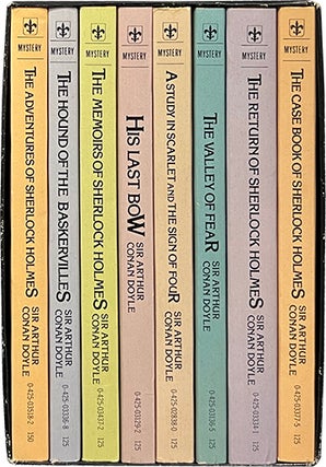 Item #6911 The Complete Sherliock Holmes (8 Vols). Sir Arthur Conan Doyle