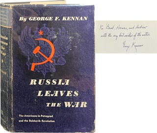 Item #7016 Russia Leaves the War. George F. Kennan