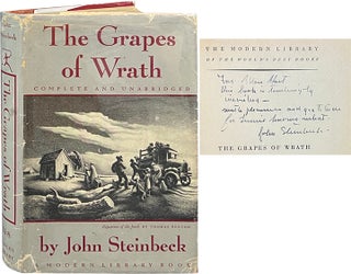 Item #7031 The Grapes of Wrath. John Steinbeck