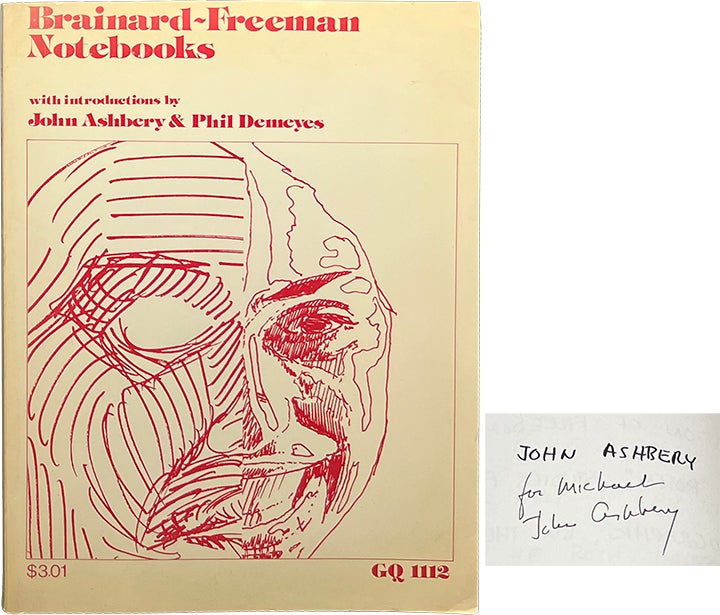 Item #7149 Brainard-Freeman Notebooks; GQ 1112. Joe Brainard, Herm Freeman, John Ashbery, Phil Demeyes.
