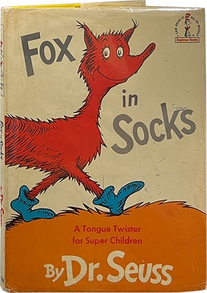 Item #7177 Fox in Socks; A Tongue Twister for Super Children. Dr. Seuss