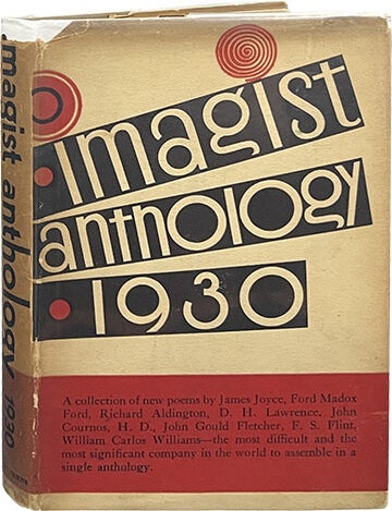 Imagist Anthology 1930. Ford Madox Ford.