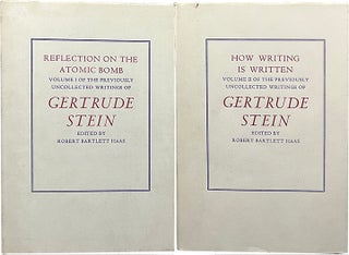 Item #7297 Reflection on the Atomic Bomb and How Writing Is Written (2 Vols); Previously...