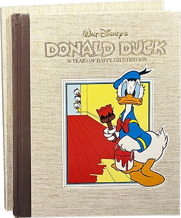 Item #7333 Walt Disney's Donald Duck 50 Years of Happy Illustration. Walt Disney.