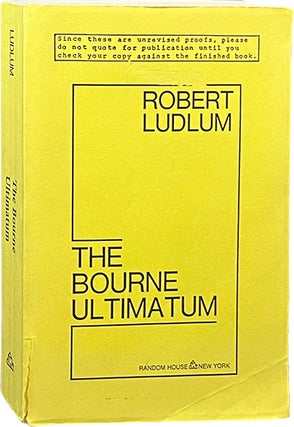 Item #7411 The Bourne Ultimatum. Robert Ludlum