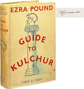 Item #7435 Guide to Kulchur. Ezra Pound