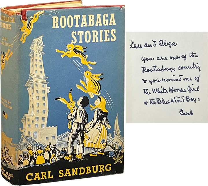 Item #7460 Rootabaga Stories. Carl Sandburg.