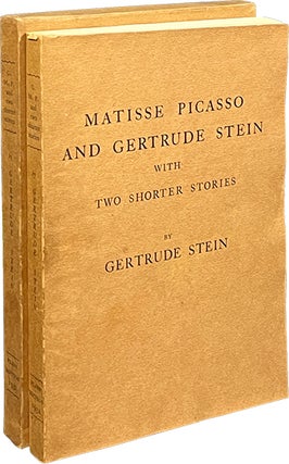 Item #7525 Matisse Picasso and Gertrude Stein with Two Shorter Stories. Gertrude Stein