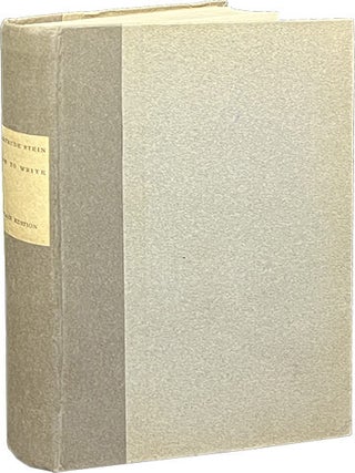 Item #7527 How to Write. Gertrude Stein