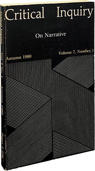 Item #7565 Critical Inquiry On Narrative Autumn 1980 Vol. 7, No. 1. Jacques Derrida, Ursula K. Le Guin.