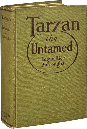 Item #7695 Tarzan the Untamed. Edgar Rice Burroughs.