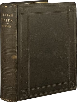 Item #7731 English Traits. Ralph Waldo Emerson