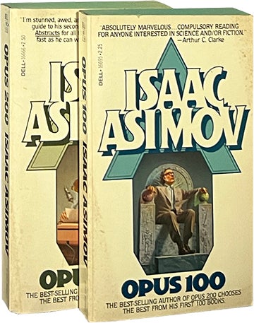 Item #7837 Opus 100 and 200 [2 vols]. Isaac Asimov.