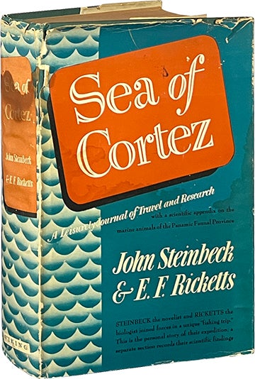 Item #7849 The Sea of Cortez; A Leisurely Journal of Travel and Research. John Steinbeck, Edward F. Ricketts.