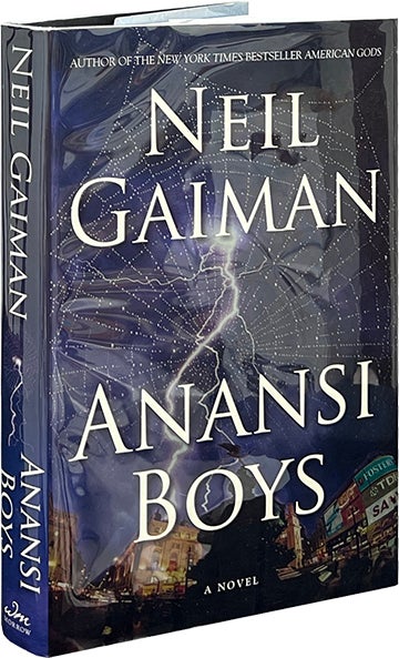 Item #7929 Anansi Boys. Neil Gaiman.