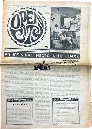 Item #7943 Open City No. 5 June 2-9 1967; A New Weekly Review of the Los Angeles Renaissance....