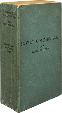Item #7960 Soviet Communism: A New Civilization? Sidney and Beatrice Webb