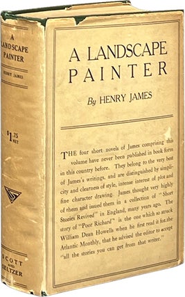 Item #8044 A Landscape Painter. Henry James