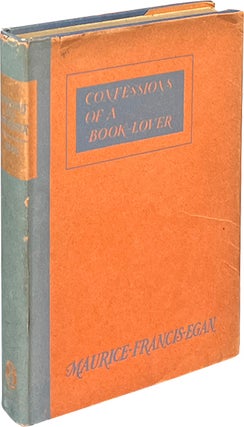 Item #8085 Confessions of a Book Lover. Maurice Francis Egan
