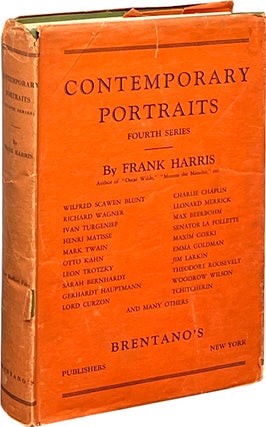 Item #8092 Contemporary Portraits. Frank Harris
