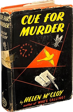 Item #8121 Cue for Murder. Helen McCloy