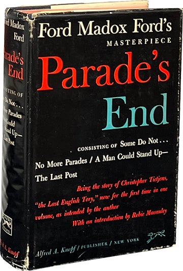 Item #8142 Parade's End. Ford Madox Ford.