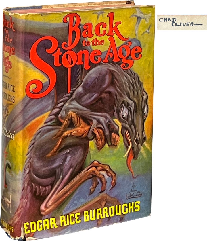 Item #8168 Back to the Stone Age. Edgar Rice Burroughs.