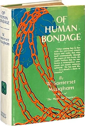 Item #8329 Of Human Bondage. W. Somerset Maugham