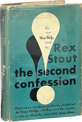 Item #8340 The Second Confession. Rex Stout