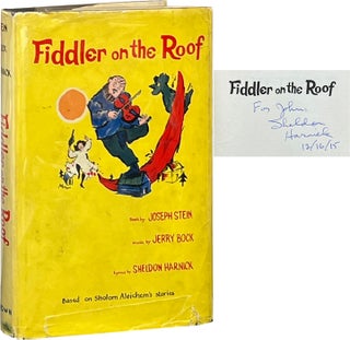 Item #8345 Fiddler on the Roof. Joseph Stein, Jerry Bock, Sheldon Harnick