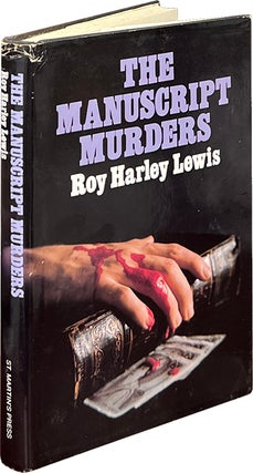 Item #8643 The Manuscript Murders. Roy Harley Lewis