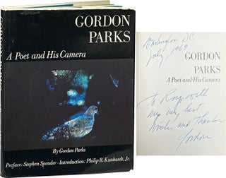 Item #9059 A Poet and His Camera. Gordon Parks