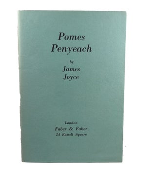 Item #912 Pomes Penyeach. James Joyce