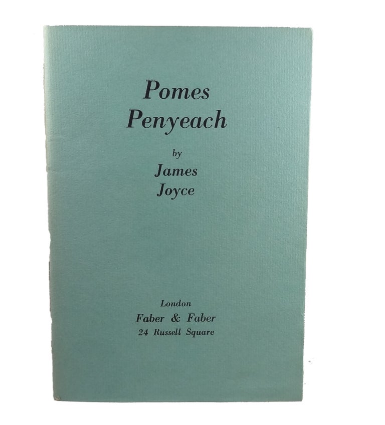 Item #912 Pomes Penyeach. James Joyce.