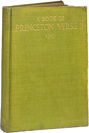 Item #9145 A Book of Princeton Verse II 1919. F. Scott Fitzgerald