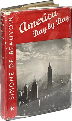Item #9455 America Day by Day. Simone de Beauvoir