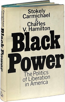 Item #9468 Black Power; The Politics of Liberation in America. Stokley Carmichael, Charles V....