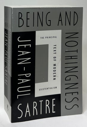 Item #9846 Being and Nothingness; An Essay in Phenomological Ontology. Jean-Paul Sartre