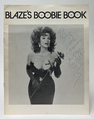 Item #9867 Blaze's Boobie Book. Blaze Starr