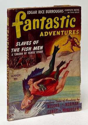 Item #9997 Fantastic Adventures March 1941 Vol. 3 No. 2. Edgar Rice Burroughs, B. G. Davis